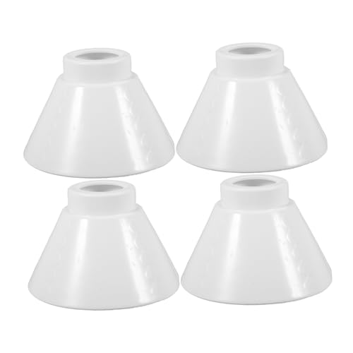 PENIKOKO 4 Sätze Lampenschirme Deckenleuchte Lampenschirm Ersatz Lichtabdeckung Pendelleuchte Kunststoff Modern Einfach Wohnzimmer Beleuchtung Zubehör von PENIKOKO