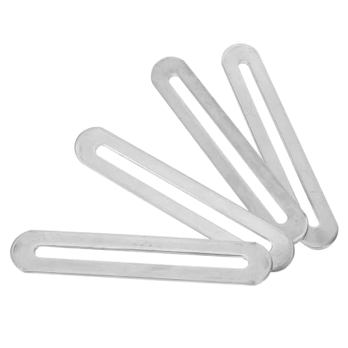 PENIKOKO 4 Stück Edelstahl Flache Reparaturhalterung Verstellbar Möbelverbinder Stabile Winkelverbinder für Stuhl Möbelplatten Langlebige Flache Halterung PENIKOKO 4 Stück Edelstahl Flache Reparaturhalterung Verstellbar Möbelverbinder Stabile Winkelverbinder für Stuhl Möbelplatten Langlebige Flache Halterung von PENIKOKO