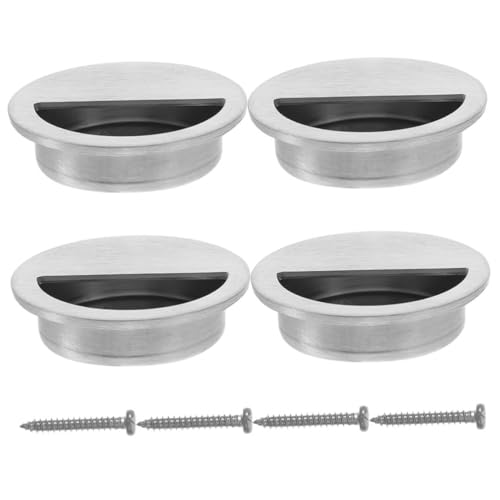 PENIKOKO 4 Stück Eingelassene Türgriffe aus Edelstahl Halbkreisförmig für Möbel Kleiderschränke durch Versenktes Design Langlebig und Ergonomisch Modernes Home Accessoire PENIKOKO 4 Stück Eingelassene Türgriffe aus Edelstahl Halbkreisförmig für Möbel Kleiderschränke durch Versenktes Design Langlebig und Ergonomisch Modernes Home Accessoire von PENIKOKO