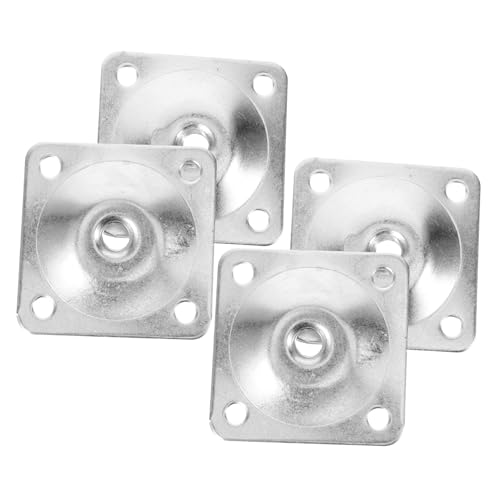 PENIKOKO 4 Stück Möbelbein Montageplatten Flach Verzinkt mit Schräger Befestigung für Sofa Tisch Stuhl DIY Möbelreparatur Einfache Installation Stabile Verbindung PENIKOKO 4 Stück Möbelbein Montageplatten Flach Verzinkt mit Schräger Befestigung für Sofa Tisch Stuhl DIY Möbelreparatur Einfache Installation Stabile Verbindung von PENIKOKO