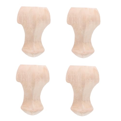 PENIKOKO 4 Stück Möbelbeine aus Langlebigem Gummibaumholz Robuste Feuchtigkeitsresistente Tisch Stuhlbeine für Sofa Tv Schrank Bett Praktische Möbelzubehör PENIKOKO 4 Stück Möbelbeine aus Langlebigem Gummibaumholz Robuste Feuchtigkeitsresistente Tisch Stuhlbeine für Sofa Tv Schrank Bett Praktische Möbelzubehör von PENIKOKO