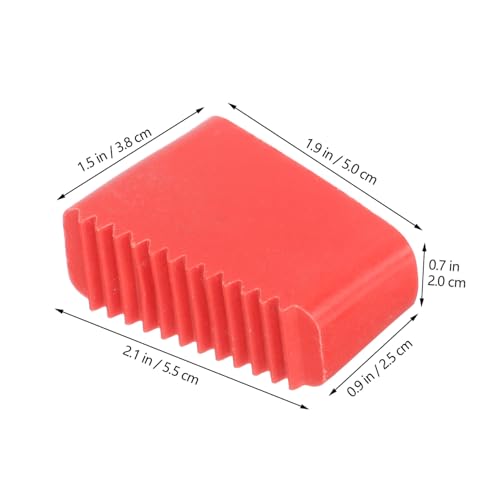 PENIKOKO 4 Stück Rutschfeste Gummifüße für Leitern Verschleißfeste Leiterfußabdeckungen zum Schutz von Böden Einfache Montage Passend für Steh Klapp Ausziehleitern von PENIKOKO