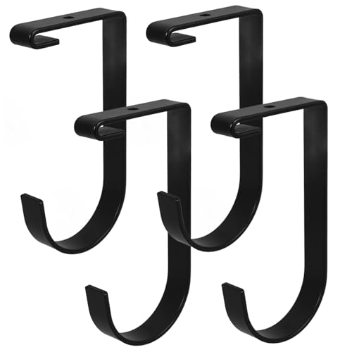 PENIKOKO 4 Stück Schwere Aufbewahrungshaken für Garagendecken und Wandregale Robuste Flache Fahrrad und Werkzeughänger Kompatibel mit Deckenlagergestellen Einfache Montage Schwarzes Design PENIKOKO 4 Stück Schwere Aufbewahrungshaken für Garagendecken und Wandregale Robuste Flache Fahrrad und Werkzeughänger Kompatibel mit Deckenlagergestellen Einfache Montage Schwarzes Design von PENIKOKO