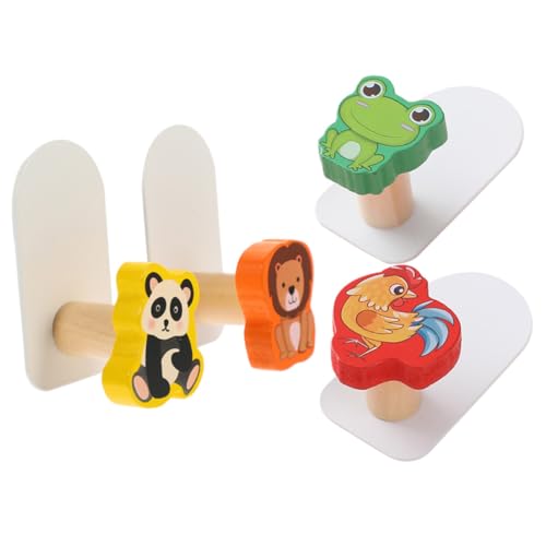 PENIKOKO 4 Stück Selbstklebende Cartoon Wandhaken Starker Haftkleber Kratzfreie Montage Vielseitig für Taschen Handtücher und Kleidung Geeignet für Glatte Oberflächen Wie Fliesen Glas Holz von PENIKOKO