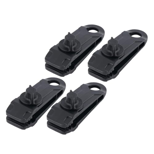 PENIKOKO 4 Stück Stabile Zeltklammern Schwarz Winddichte Planen und Markisenklemmen für Outdoor Zeltherstellung Vielseitige Befestigungsclips für Camping Segeln Picknick und Outdoor Events PENIKOKO 4 Stück Stabile Zeltklammern Schwarz Winddichte Planen und Markisenklemmen für Outdoor Zeltherstellung Vielseitige Befestigungsclips für Camping Segeln Picknick und Outdoor Events von PENIKOKO