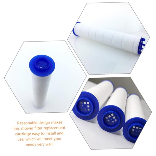 PENIKOKO 4 Stück Teiliges Duschkopf filterset aus Elastischem Pp baumwollmaterial Installieren Effektiver Wasserfilter für Hartes Wasser Langlebiger Duschwasserfilter für Sauberes PENIKOKO 4 Stück Teiliges Duschkopf filterset aus Elastischem Pp baumwollmaterial Installieren Effektiver Wasserfilter für Hartes Wasser Langlebiger Duschwasserfilter für Sauberes von PENIKOKO