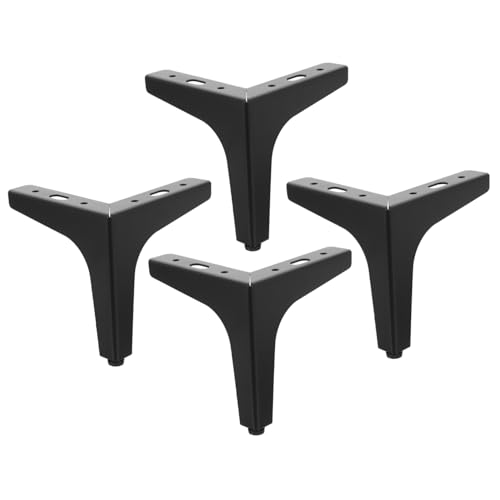 PENIKOKO 4 Stück Teiliges Möbelbeine Dreieck Design Hohe Sofafuß Möbelfüße Ersatz für Sofa Schrank Couchtisch Tv Schrank Moderne Möbelstützen von PENIKOKO