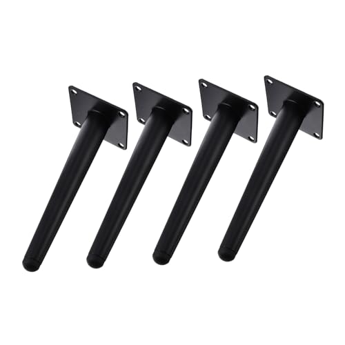 PENIKOKO 4 Stück Teiliges Möbelfuß Robustem Eisen Schräger Möbelstützbeine für Sofa Schrank Couchtisch und Tv möbel Praktische und Langlebige Möbelerhöhung für Zuhause von PENIKOKO