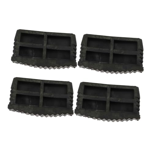 PENIKOKO 4 Stück Teiliges Rutschfeste Leiterfüße aus Robustem Temperaturbeständigem Material mit Dämpfungsschutz Verschleißfesten Fußkappen für Erhöhte Stabilität und Bodenschutz bei von PENIKOKO