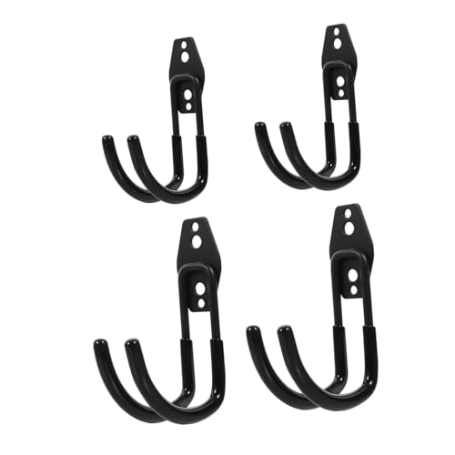 PENIKOKO 4 Stück Teiliges Schwerlast Metall Wandhaken zur Raumersparnis Fahrrad Werkzeughalterung für Garage Keller Werkstatt PENIKOKO 4 Stück Teiliges Schwerlast Metall Wandhaken zur Raumersparnis Fahrrad Werkzeughalterung für Garage Keller Werkstatt von PENIKOKO