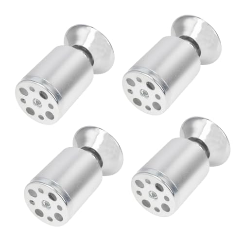 PENIKOKO 4 Stück Teiliges Verstellbare Runde Möbelfüße aus Aluminiumlegierung Hohe Stabile Schrankbeine Belastbar und Langlebig Geeignet für Sofas Tische Badezimmer Tv schränke Möbelersatz PENIKOKO 4 Stück Teiliges Verstellbare Runde Möbelfüße aus Aluminiumlegierung Hohe Stabile Schrankbeine Belastbar und Langlebig Geeignet für Sofas Tische Badezimmer Tv schränke Möbelersatz von PENIKOKO