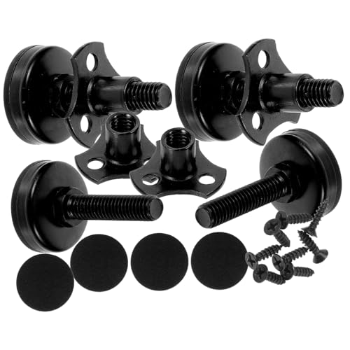 PENIKOKO 4 Stück Teiliges Verstellbares Möbelfuß mit Muttern und Schrauben Robuste Möbel Nivellierfüße für Tisch und Schrank Kratzschutz und Höhenverstellbar für Zufällige Zufällige Farbe PENIKOKO 4 Stück Teiliges Verstellbares Möbelfuß mit Muttern und Schrauben Robuste Möbel Nivellierfüße für Tisch und Schrank Kratzschutz und Höhenverstellbar für Zufällige Zufällige Farbe von PENIKOKO