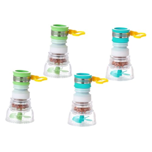 PENIKOKO 4 Stück Teiliges Wasserhahn Filterdüse mit Flexiblem Drehbarem Sprühkopf Wassersparender Spritzwassergeschützter Wasserhahn Verlängerungsaufsatz für Küche und Bad Langlebiger PENIKOKO 4 Stück Teiliges Wasserhahn Filterdüse mit Flexiblem Drehbarem Sprühkopf Wassersparender Spritzwassergeschützter Wasserhahn Verlängerungsaufsatz für Küche und Bad Langlebiger von PENIKOKO