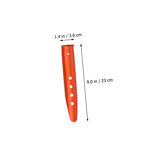 PENIKOKO 4 Stück Teiliges Zeltheringe aus Aluminiumlegierung Verschleißfeste Bodenanker für Camping und Strand Lange Sandheringe mit U Förmiger Form Praktisch und Robust für Outdoor PENIKOKO 4 Stück Teiliges Zeltheringe aus Aluminiumlegierung Verschleißfeste Bodenanker für Camping und Strand Lange Sandheringe mit U Förmiger Form Praktisch und Robust für Outdoor von PENIKOKO