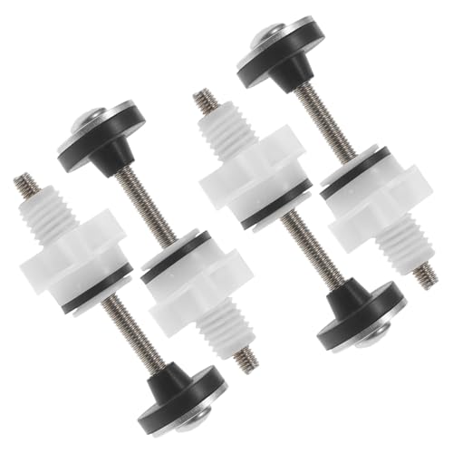 PENIKOKO 4 Stück Toilettensitz Schrauben Teiliges Befestigungsset mit Langlebigen Montageschrauben und Robusten Scharnieren für Einfache Installation und Passgenaue Wc Sitz Reparatur PENIKOKO 4 Stück Toilettensitz Schrauben Teiliges Befestigungsset mit Langlebigen Montageschrauben und Robusten Scharnieren für Einfache Installation und Passgenaue Wc Sitz Reparatur von PENIKOKO