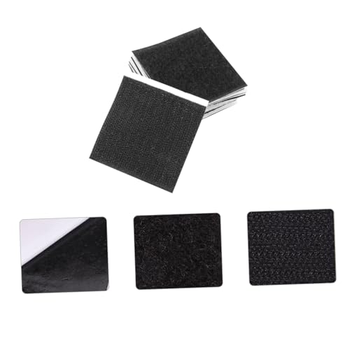 PENIKOKO 40 Stück Anti rutsch Sitzkissen Aufkleber rutschfeste Fixierpads für Sofa Betttücher Langlebige Wiederverwendbare Haftstreifen für Teppiche und Sofakissen Schwarz Einfach zu von PENIKOKO
