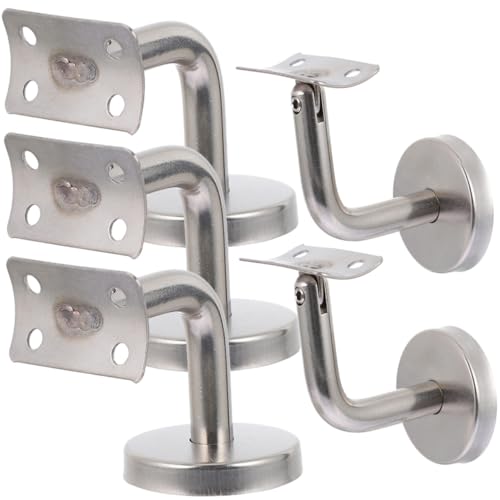 PENIKOKO 5 Stück Handlaufhalterung Edelstahl Teiliges Stabile Bewegliche Wandhalterung für Treppengeländer und Geländer Terrasse Korrosionsbeständig Einfache Montage Geeignet für Innen und PENIKOKO 5 Stück Handlaufhalterung Edelstahl Teiliges Stabile Bewegliche Wandhalterung für Treppengeländer und Geländer Terrasse Korrosionsbeständig Einfache Montage Geeignet für Innen und von PENIKOKO