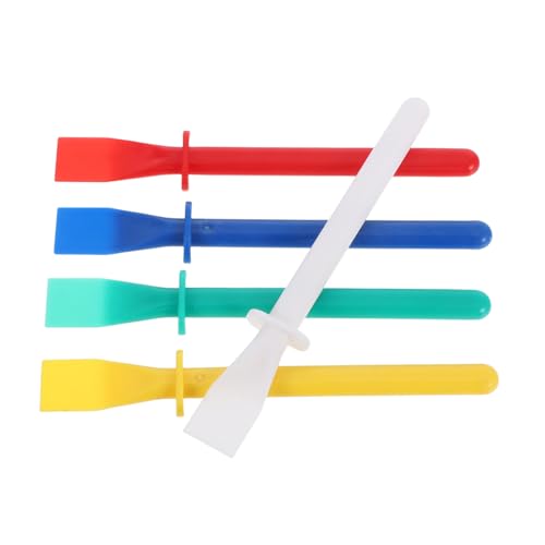 PENIKOKO 5 Stück Teiliges Farbiger Kunststoff Leimspachtel Ergonomisch Kompakt für DIY Lederhandwerk Klebstoff Auftragen und Basteln Kreative Handwerksprojekte PENIKOKO 5 Stück Teiliges Farbiger Kunststoff Leimspachtel Ergonomisch Kompakt für DIY Lederhandwerk Klebstoff Auftragen und Basteln Kreative Handwerksprojekte von PENIKOKO