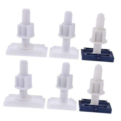 PENIKOKO 6 Sätze Toilettensitz Schrauben aus Robustem Kunststoff Wc Sitz Befestigung Ersatzteile Toilettendeckel Rostfrei Langlebig Einfache Montage Zufällige Farbe PENIKOKO 6 Sätze Toilettensitz Schrauben aus Robustem Kunststoff Wc Sitz Befestigung Ersatzteile Toilettendeckel Rostfrei Langlebig Einfache Montage Zufällige Farbe von PENIKOKO
