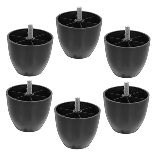 PENIKOKO 6 Stck Teiliges Möbelfüße Kunststoff Schraubbar Möbelbeine Stuhlfüße Sofa Füße Tischbeine Robust Für Schränke Stühle Couch Möbelstütze PENIKOKO 6 Stck Teiliges Möbelfüße Kunststoff Schraubbar Möbelbeine Stuhlfüße Sofa Füße Tischbeine Robust Für Schränke Stühle Couch Möbelstütze von PENIKOKO