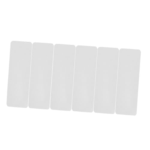 PENIKOKO 6 Stück Reparaturstücklaver -Reparaturstück Minirollo Reparaturset Schiebetür Jalousien vertikale Jalousien für Glasschiebetüren Blind Repair Kit Aluminiumlegierung Weiß von PENIKOKO