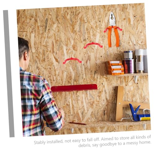 PENIKOKO 6 Stück Schwerlast Metall Wandhaken Schraubhaken für Garage Gartengeräte Werkzeughalter Stabile Wandmontage zur Organisation von Leitern Schaufeln und Sportgeräten PENIKOKO 6 Stück Schwerlast Metall Wandhaken Schraubhaken für Garage Gartengeräte Werkzeughalter Stabile Wandmontage zur Organisation von Leitern Schaufeln und Sportgeräten von PENIKOKO