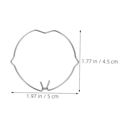 PENIKOKO 6 Stück Teiliges Downlight Haltefeder aus Edelstahl Stabile Einbauleuchten Befestigungsklammern für Einbaustrahler Zuverlässige Deckenlampen Clips Geeignet für Recessed Lighting von PENIKOKO