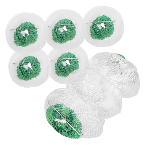 PENIKOKO 6 Stück Teiliges Laternen Drahtmantel aus Widerstandsfähigem Polyester Gleichmäßige Lichtverteilung Hitzebeständig für Outdoor Laternen und Campingbeleuchtung Geeignet von PENIKOKO