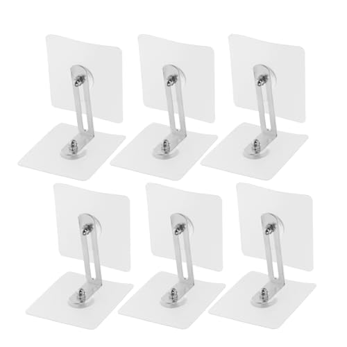 PENIKOKO 6 Stück Teiliges Möbel sturzsicherung Klebstoffhalterung ohne Bohren Rutschfeste Anti Umkippsicherung für Kommoden Schränke Ablagen Kindersicher Einfache Montage Vielseitig PENIKOKO 6 Stück Teiliges Möbel sturzsicherung Klebstoffhalterung ohne Bohren Rutschfeste Anti Umkippsicherung für Kommoden Schränke Ablagen Kindersicher Einfache Montage Vielseitig von PENIKOKO