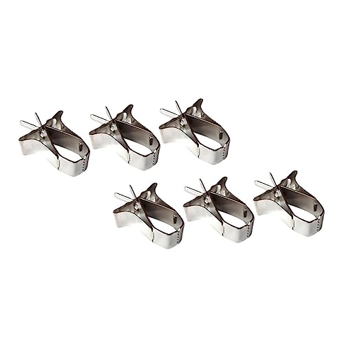 PENIKOKO 6 Stück Teiliges Vogelkäfig Futterclips Multifunktionale Obst Gemüse Halter Sicherer Futterclip für Papageien und Kleine Vögel mit Einfacher Befestigung und Langlebigem Design PENIKOKO 6 Stück Teiliges Vogelkäfig Futterclips Multifunktionale Obst Gemüse Halter Sicherer Futterclip für Papageien und Kleine Vögel mit Einfacher Befestigung und Langlebigem Design von PENIKOKO