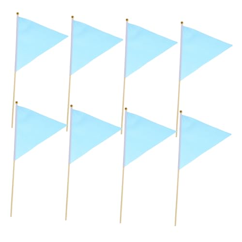 PENIKOKO 8 Stück Teiliges Garten Markierungsflaggen mit Bambusstäben Robuste Langlebige Marker Flags in Leuchtenden Farben für Rasenbewässerung Bauarbeiten Sprinkler und PENIKOKO 8 Stück Teiliges Garten Markierungsflaggen mit Bambusstäben Robuste Langlebige Marker Flags in Leuchtenden Farben für Rasenbewässerung Bauarbeiten Sprinkler und von PENIKOKO
