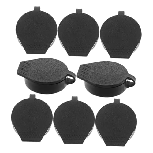 PENIKOKO 8 Stück Teiliges Schwarze Wasserdichte Schlüsselloch abdeckkappen aus Staubdicht und Robust Kompatibel mit Außenschaltschränken Verteiler Steuerungskästen Schützende Kappe für von PENIKOKO