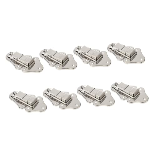 PENIKOKO 8 Stück Teiliges Toggle Hasp Eisenbox Verschluss Antik Kistenverschluss Hebelverschluss Robust Retro Dekoratives Schloss für Holzkisten und Metallboxen PENIKOKO 8 Stück Teiliges Toggle Hasp Eisenbox Verschluss Antik Kistenverschluss Hebelverschluss Robust Retro Dekoratives Schloss für Holzkisten und Metallboxen von PENIKOKO
