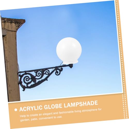 PENIKOKO Acryl Lampenschirm Ersatz Opal Wetterfest Außen Geeignet für Gartenlaterne Outdoor Laternen Lampenabdeckung Leicht und Einfach zu Montieren PENIKOKO Acryl Lampenschirm Ersatz Opal Wetterfest Außen Geeignet für Gartenlaterne Outdoor Laternen Lampenabdeckung Leicht und Einfach zu Montieren von PENIKOKO