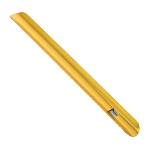 PENIKOKO Aluminium Krümelentferner mit Gebogener Schaufel Leichter Tischkrümelreiniger mit Clip für Kellner und Servicemitarbeiter Praktisches Werkzeug für Restaurants und Zuhause in Gold von PENIKOKO