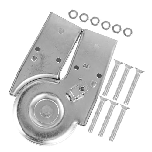 PENIKOKO Aluminiumlegierung Leiter Scharnier Verbindungsteil Klappbar mit Dämpfer Soft Close Funktion Robust und Langlebig Schrauben für Kleine Stehleitern und DIY Bauprojekte von PENIKOKO