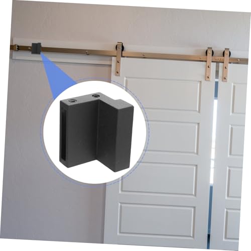 PENIKOKO Barn Door Stopper aus Zinklegierung Robuster Türstopper mit Bodenschiene und Wandprotektor Einstellbarer Türpuffer für Innenbereiche Wie Schlafzimmer Büro und Schule Schützt vor PENIKOKO Barn Door Stopper aus Zinklegierung Robuster Türstopper mit Bodenschiene und Wandprotektor Einstellbarer Türpuffer für Innenbereiche Wie Schlafzimmer Büro und Schule Schützt vor von PENIKOKO