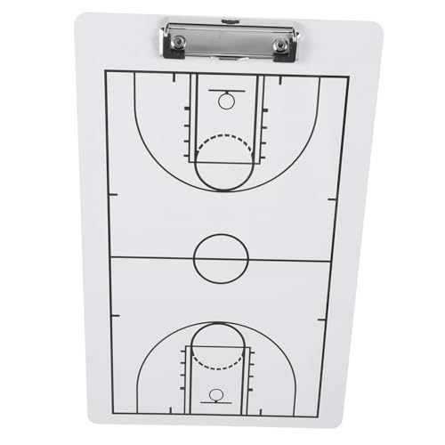 PENIKOKO Basketball Taktikboard Doppelseitig Trocken Abwischbar Trainer Coaching Board Basketball Match Supplies für Spielanalyse und Strategieplanung PENIKOKO Basketball Taktikboard Doppelseitig Trocken Abwischbar Trainer Coaching Board Basketball Match Supplies für Spielanalyse und Strategieplanung von PENIKOKO