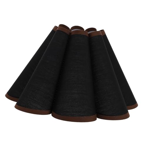 PENIKOKO Blumenförmiger Stoff Lampenschirm mit Faltenoptik Schwarzer Lampenüberzug für Kronleuchter Steh Nachttischlampen Einfache Montage Langlebiger und Stabiler Lampenschirm ersatz PENIKOKO Blumenförmiger Stoff Lampenschirm mit Faltenoptik Schwarzer Lampenüberzug für Kronleuchter Steh Nachttischlampen Einfache Montage Langlebiger und Stabiler Lampenschirm ersatz von PENIKOKO