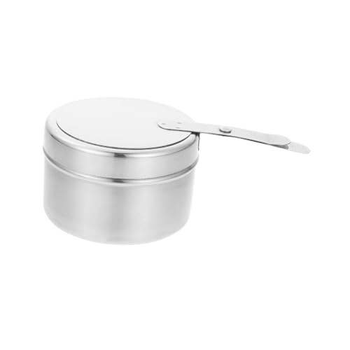 PENIKOKO Brennstoffhalter mit Deckel für Chafer Brennpaste Ersatz für Buffet Warmhaltebehälter Vielseitig Einsetzbar bei Grillpartys und Catering Langlebig und Leicht zu Reinigen von PENIKOKO