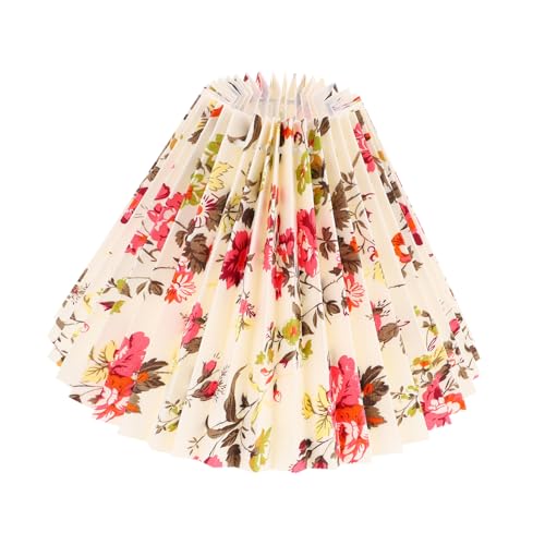 PENIKOKO Dekorativer Lampenschirm aus Stoff Elegantes Design für Tischlampe Stehlampe Nachttischlampe Wohnzimmer Schlafzimmer Wohnraumdeko von PENIKOKO