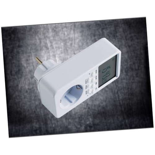PENIKOKO Digitale Programmierbare Zeitschaltuhr Steckdose mit LCD Display Tasten Präziser Ein Ausschaltfunktion Energiesparend für Haushaltsgeräte Wie Reiskocher Heizer Wasserautomaten PENIKOKO Digitale Programmierbare Zeitschaltuhr Steckdose mit LCD Display Tasten Präziser Ein Ausschaltfunktion Energiesparend für Haushaltsgeräte Wie Reiskocher Heizer Wasserautomaten von PENIKOKO