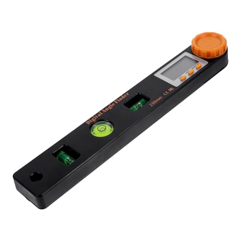 PENIKOKO Digitaler Winkelmesser mit LCD Display Elektronischer Goniometer Multifunktions Wasserwaage für Holzbearbeitung Präzises Messen von Winkeln und Längen Kompakt und Leicht mit von PENIKOKO