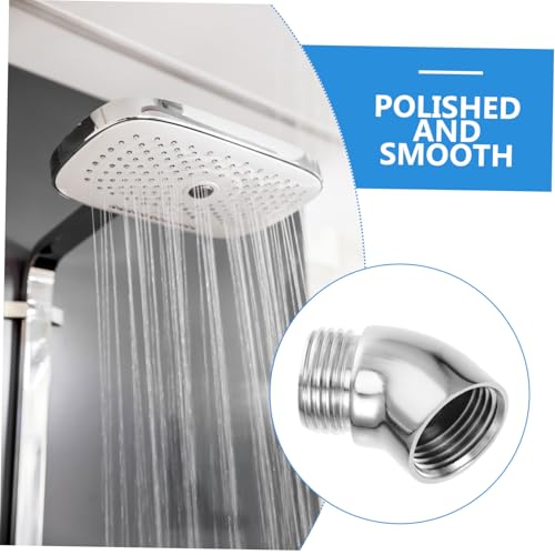 PENIKOKO Duschkopf Winkelstück Kupfer Adapter Anschluss für Handbrause und Duscharm Wandmontage Flexibel Kompatibel mit Standard Gewinde von PENIKOKO