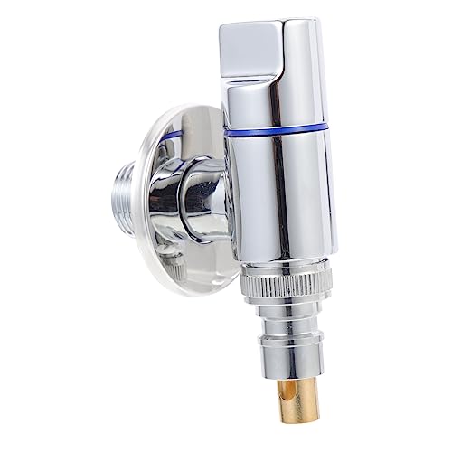 PENIKOKO Eckventil Waschmaschine Absperrventil aus Rostfrei Bleifrei Automatischer Wasserschutz Langlebig Stabile Verbindung für Kaltwasseranschluss von PENIKOKO