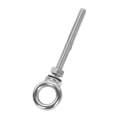 PENIKOKO Edelstahl Augbolzen Korrosionsbeständig Lifting Ring Eye Bolt für Schwerlastbefestigung und Hängen von Ausrüstung mit Mutter und Unterlegscheibe Robust und Kompakt von PENIKOKO