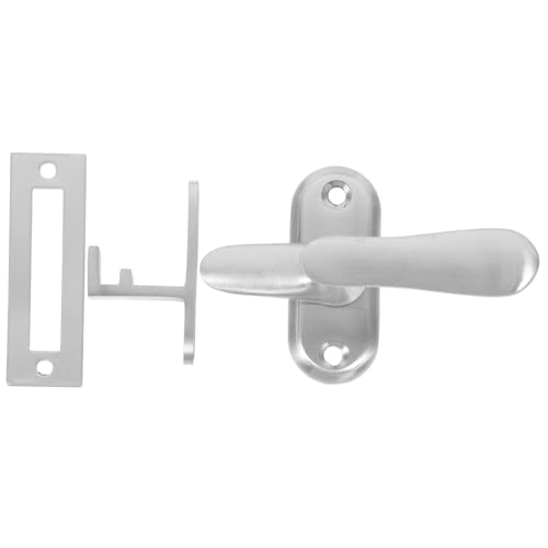 PENIKOKO Edelstahl Türschloss Riegel Schiebeschloss Rostfrei für Fenster Schrank Schiebetür Sicherheitsschloss Einfach Montierbar Langlebig für Zuhause Badezimmer Möbel PENIKOKO Edelstahl Türschloss Riegel Schiebeschloss Rostfrei für Fenster Schrank Schiebetür Sicherheitsschloss Einfach Montierbar Langlebig für Zuhause Badezimmer Möbel von PENIKOKO