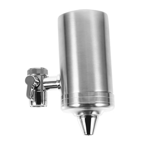 PENIKOKO Edelstahl Wasserhahn Filter mit Effizienter Filtration und Langer Lebensdauer Einfacher Einbau Langlebiger Küchen Wasserhahn Filter für Zuhause Kompatibel mit Standardarmaturen PENIKOKO Edelstahl Wasserhahn Filter mit Effizienter Filtration und Langer Lebensdauer Einfacher Einbau Langlebiger Küchen Wasserhahn Filter für Zuhause Kompatibel mit Standardarmaturen von PENIKOKO