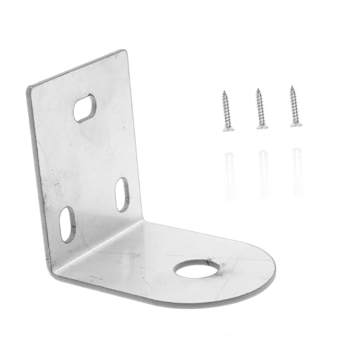 PENIKOKO Edelstahl Wasserhahn Halterung Fixierplatte mit Schrauben Wandbefestigung für Haushaltsarmaturen Robust Langlebig Einfache Montage von PENIKOKO