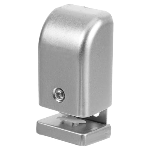 PENIKOKO Einstellbare Bodenführung Schiebetür Glas Duschkabine Türstopper Bodengleiter für Duschtüren und Stabilität Verhindert Türschwanken mit Automatischer Induktion von PENIKOKO